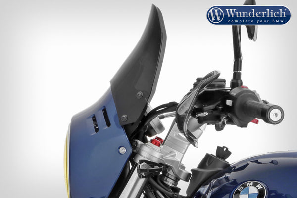 Wunderlich BMW R9T Urban GS Windscreen - Smoked Grey