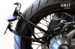 Unit Garage BMW R9T Low Level Number Plate Holder & Seat Loop