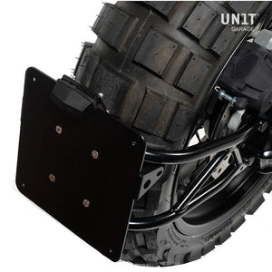 Unit Garage BMW R9T Low Level Number Plate Holder & Seat Loop