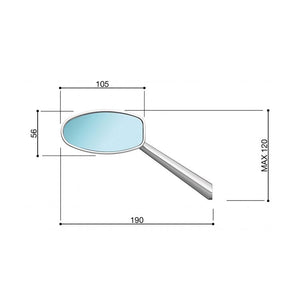 Rizoma BMW R9T Mirror Dynamic
