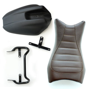 Unit Garage BMW R9T Monoposto Seat Unit And Tail Tidy Brown Leather
